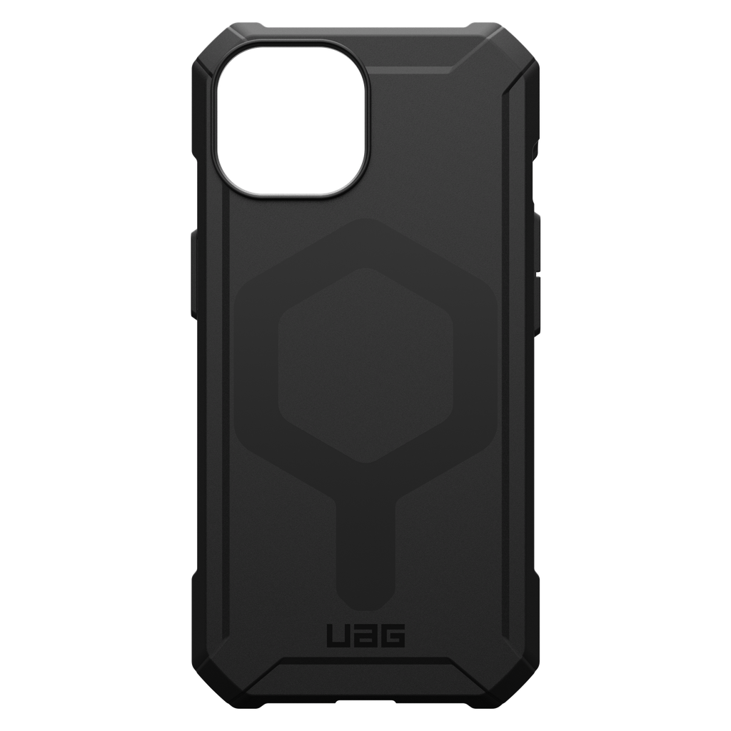 Urban Armor Gear Uag - Essential Armor Magsafe Case For Apple Iphone 15 - Black