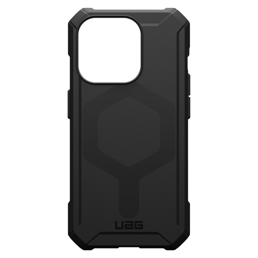 Urban Armor Gear Uag - Essential Armor Magsafe Case For Apple Iphone 15 Pro - Black
