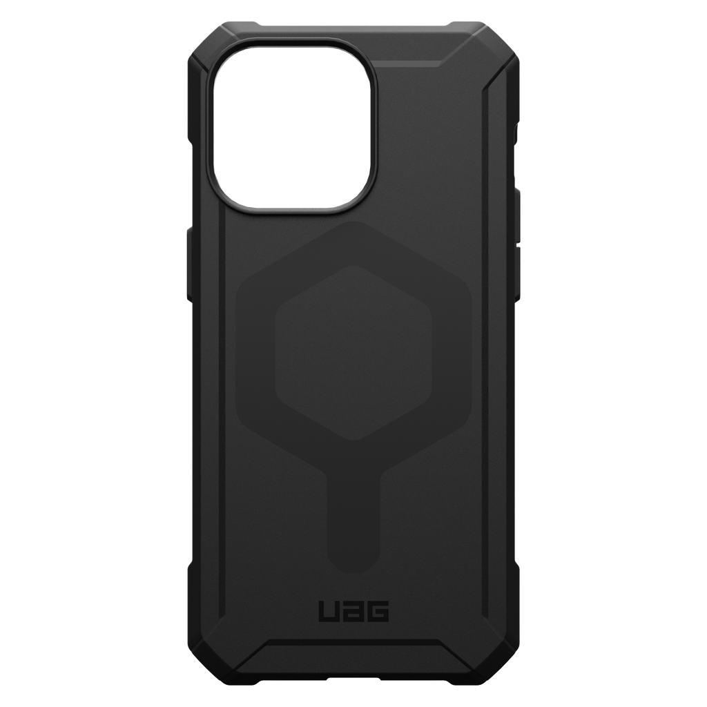 Urban Armor Gear Uag - Essential Armor Magsafe Case For Apple Iphone 15 Pro Max - Black