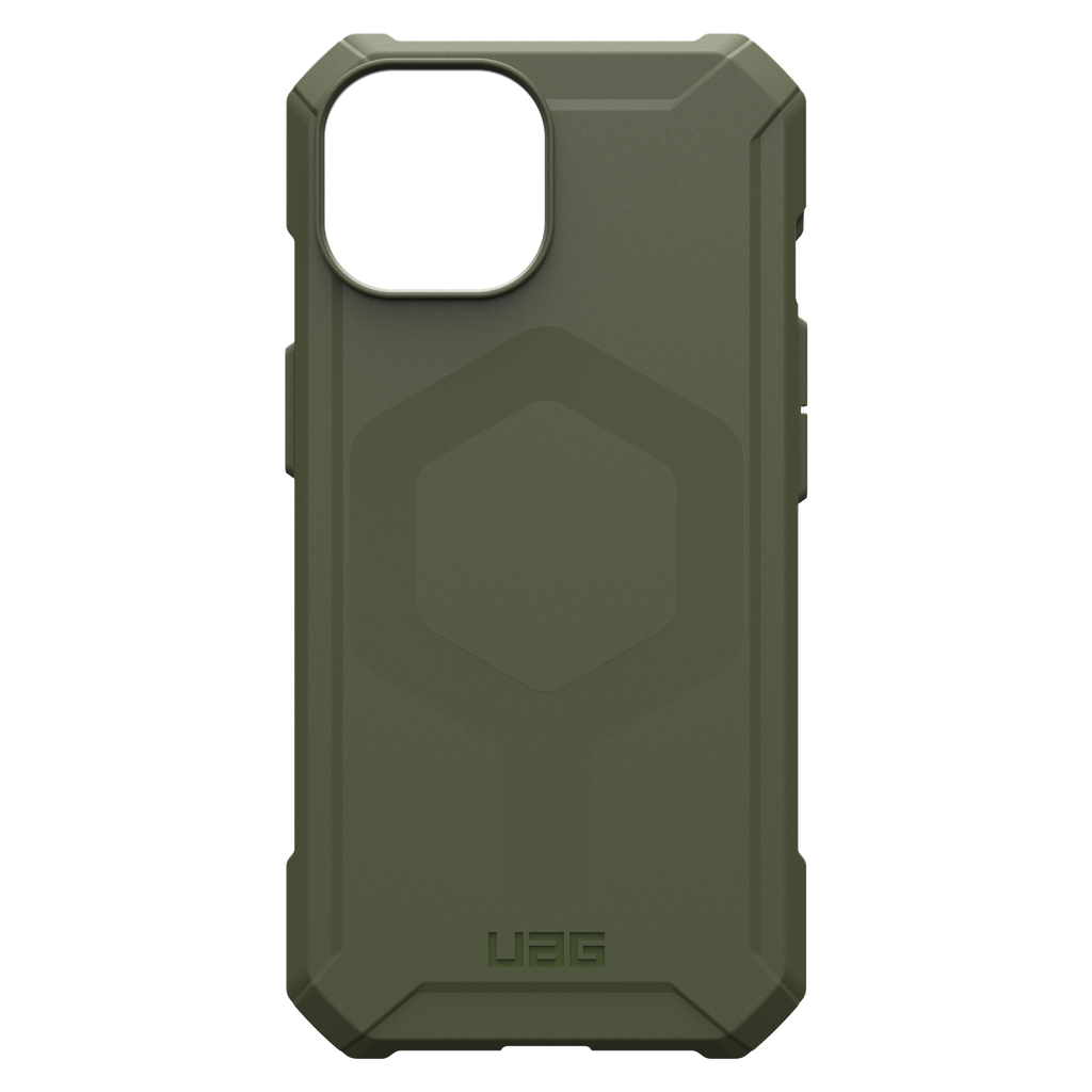 Urban Armor Gear Uag - Essential Armor Magsafe Case For Apple Iphone 15 - Olive Drab