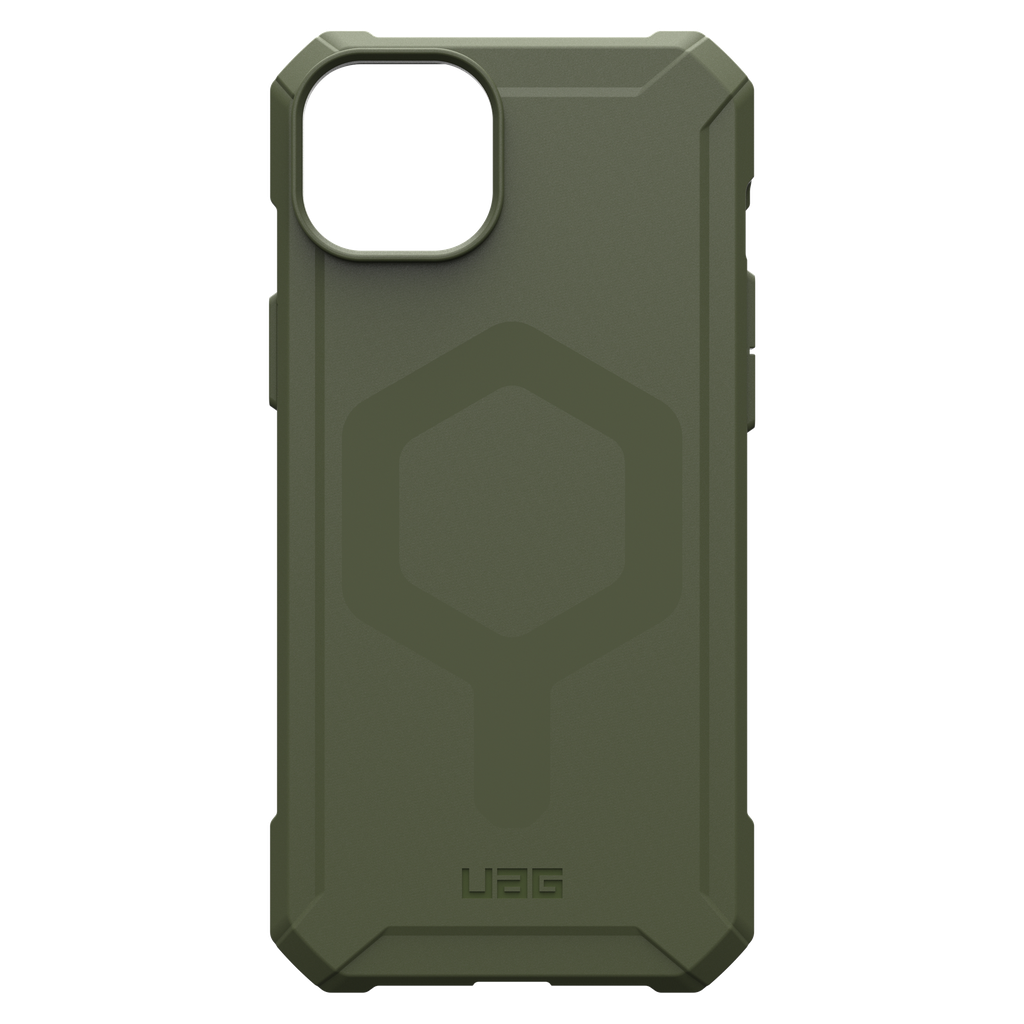 Urban Armor Gear Uag - Essential Armor Magsafe Case For Apple Iphone 15 Plus - Olive Drab