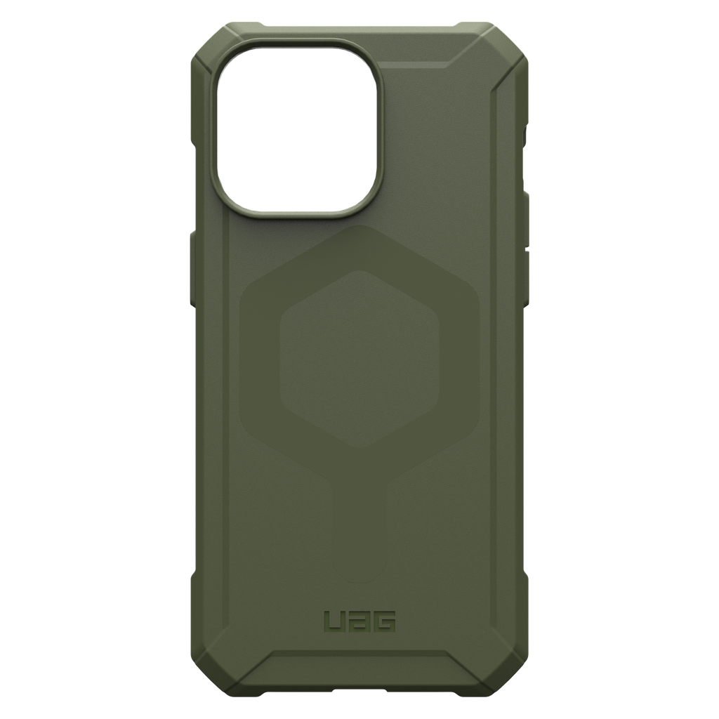 Urban Armor Gear Uag - Essential Armor Magsafe Case For Apple Iphone 15 Pro Max - Olive Drab