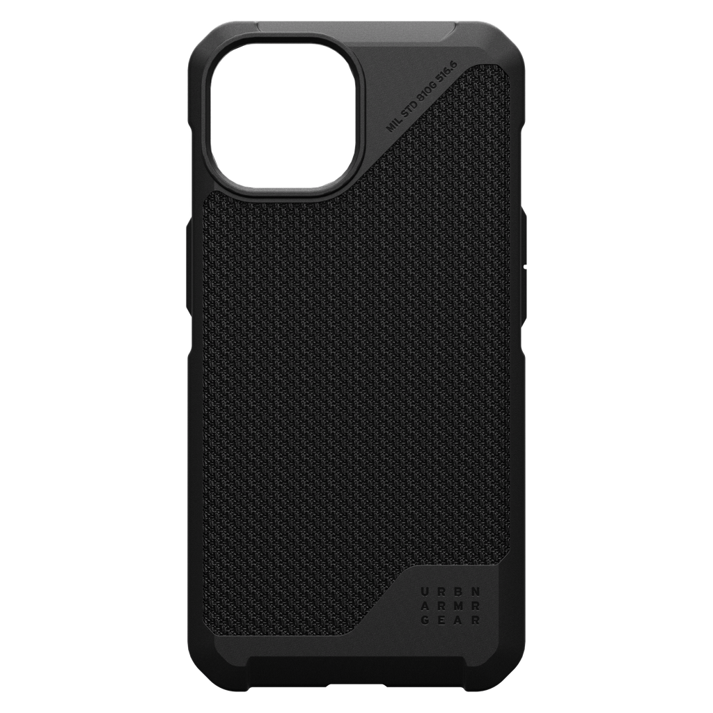 Urban Armor Gear Uag - Metropolis Lt Magsafe Case For Apple Iphone 15 - Kevlar Black