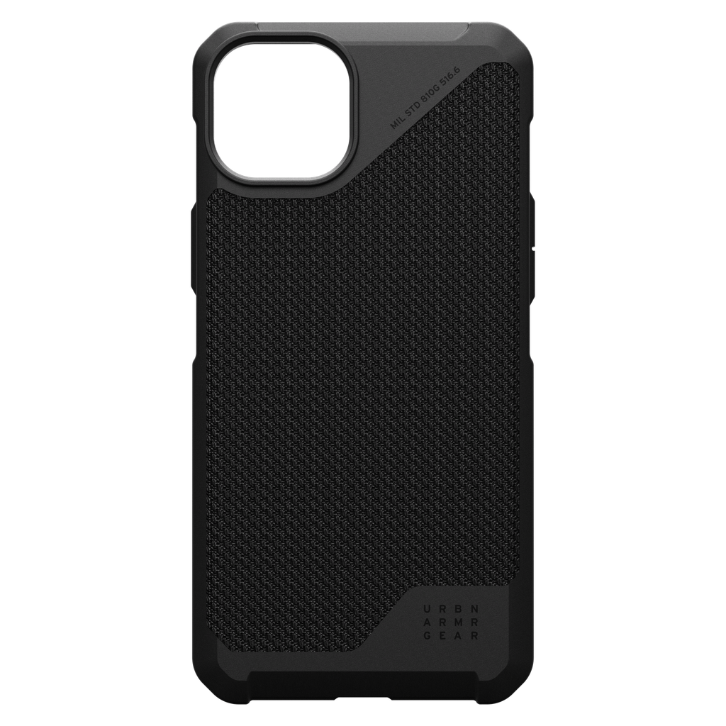 Urban Armor Gear Uag - Metropolis Lt Magsafe Case For Apple Iphone 15 Plus - Kevlar Black