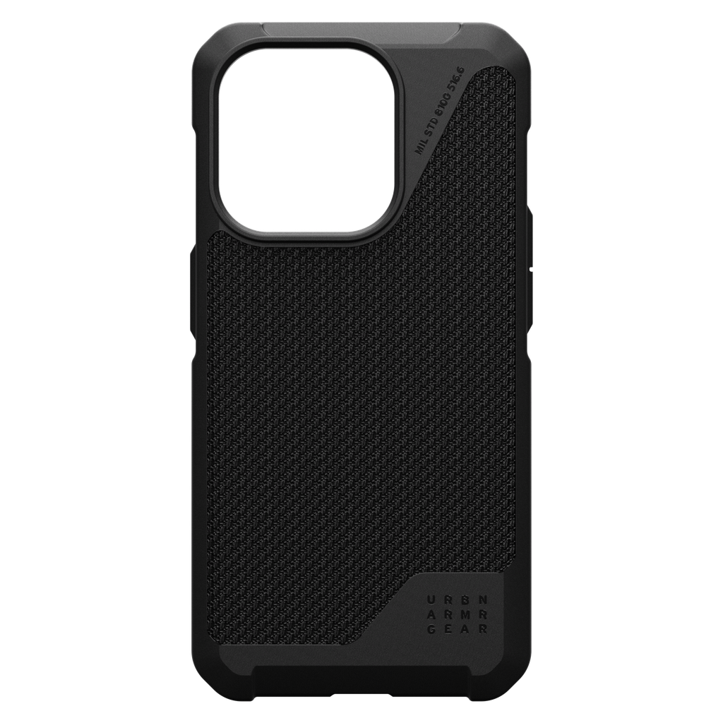 Urban Armor Gear Uag - Metropolis Lt Magsafe Case For Apple Iphone 15 Pro - Kevlar Black