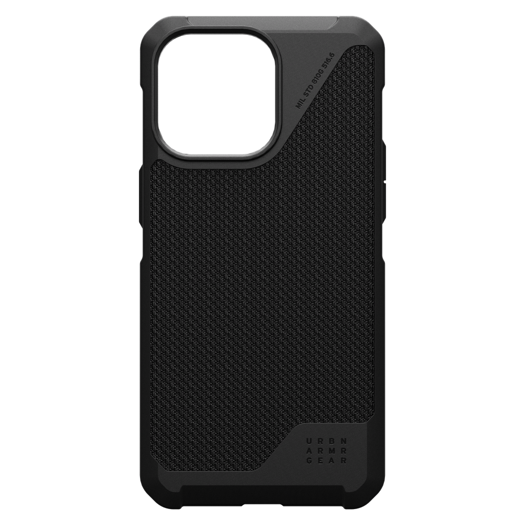 Urban Armor Gear Uag - Metropolis Lt Magsafe Case For Apple Iphone 15 Pro Max - Kevlar Black