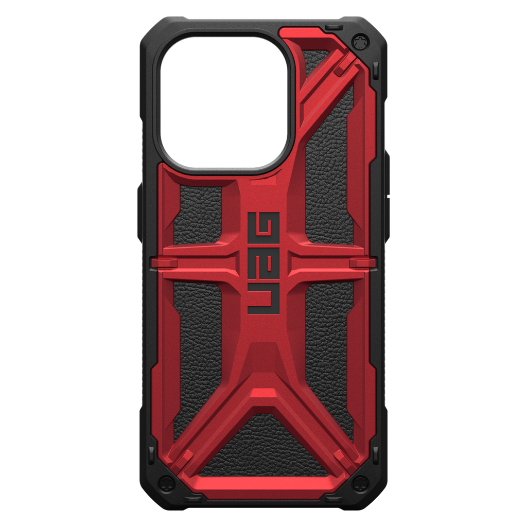 Urban Armor Gear Uag - Monarch Case For Apple Iphone 15 Pro - Crimson