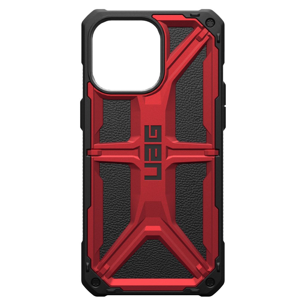 Urban Armor Gear Uag - Monarch Case For Apple Iphone 15 Pro Max - Crimson