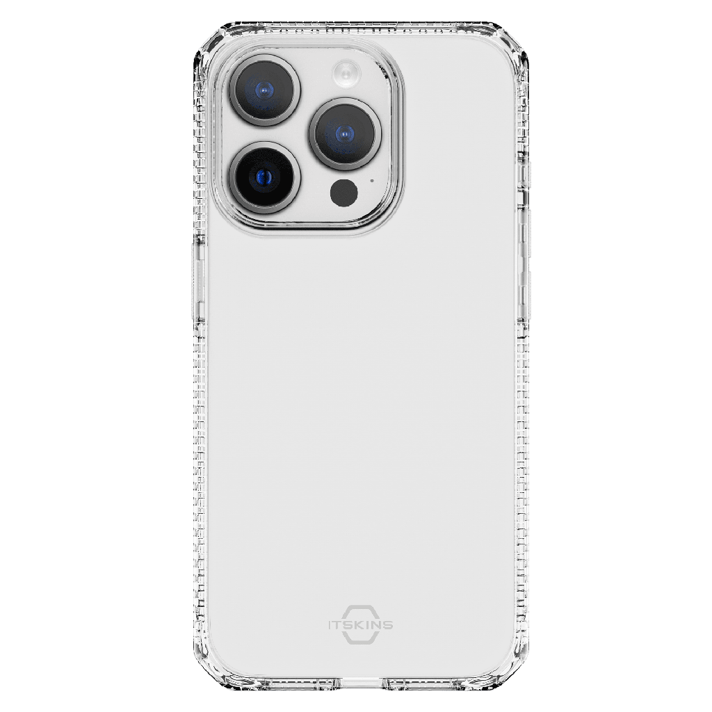 Itskins - Spectrumr  Clear Case For Apple Iphone 15 Pro - Transparent