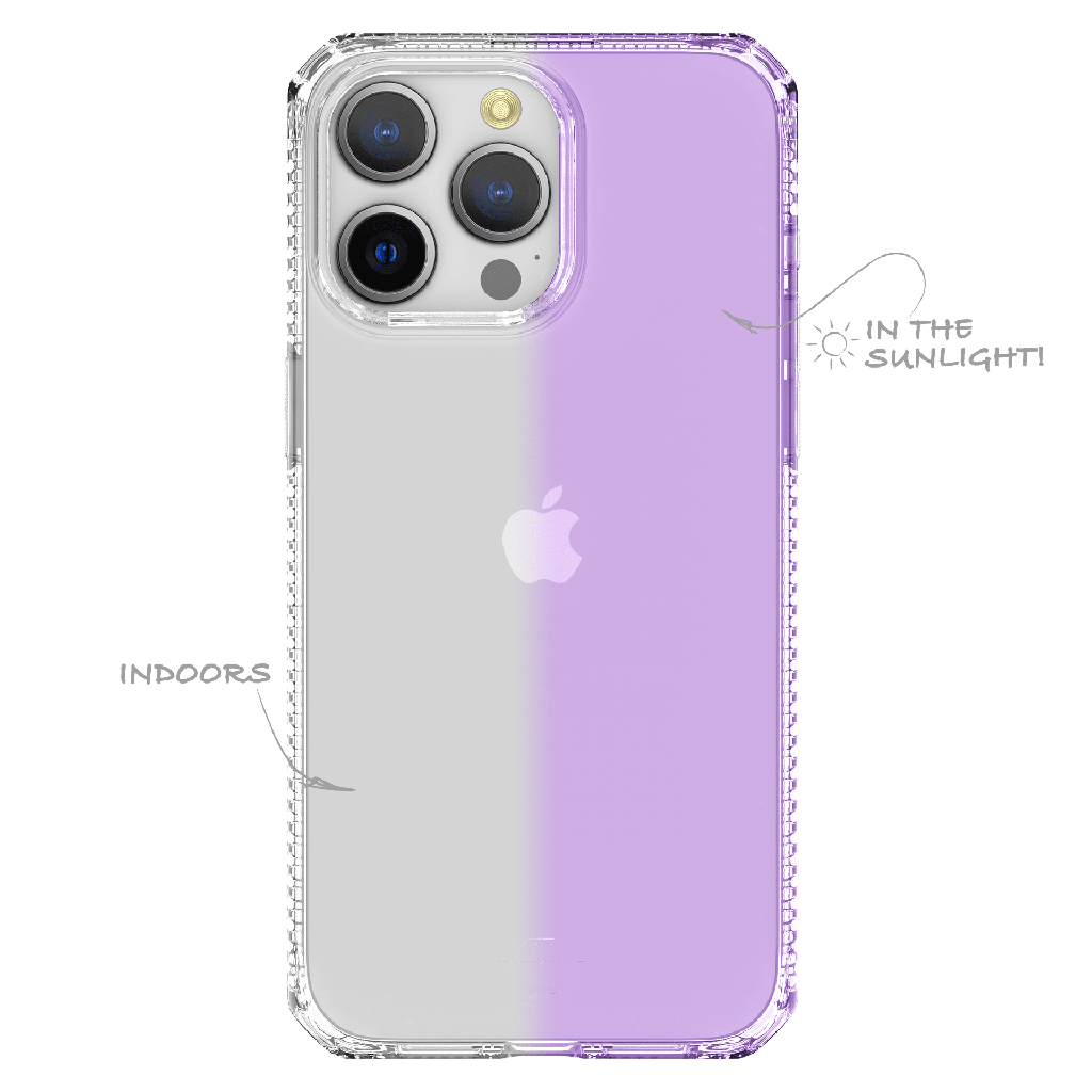 Itskins - Spectrumr Mood Case For Apple Iphone 15 Pro Max - Light Purple