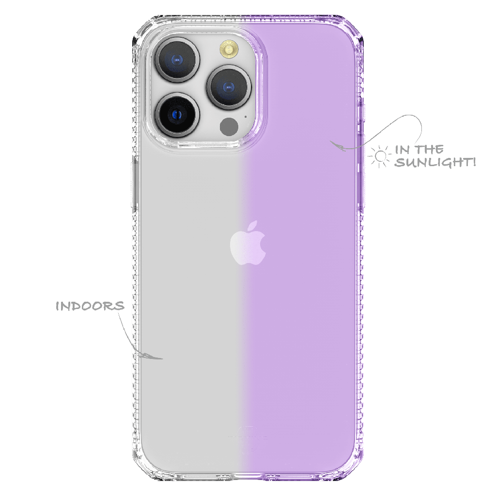Itskins - Spectrumr Mood Case For Apple Iphone 15 Pro - Light Purple