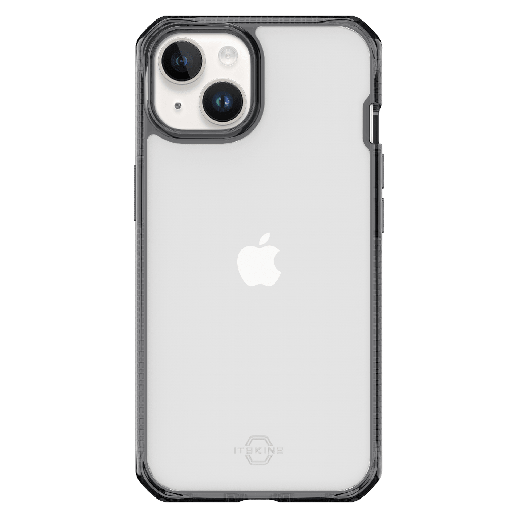 Itskins - Hybridr Clear Case For Apple Iphone 15 Plus  /  Iphone 14 Plus - Black And Transparent