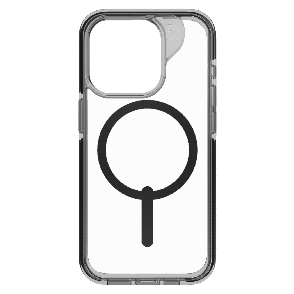 Zagg - Santa Cruz Snap Magsafe Case For Apple Iphone 15 Pro - Black