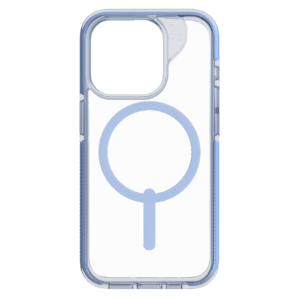Zagg - Santa Cruz Snap Magsafe Case For Apple Iphone 15 Pro - Blue