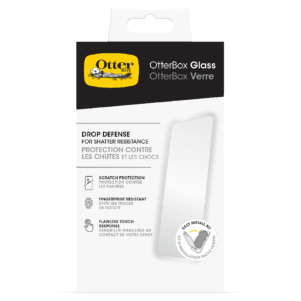 Otterbox - Glass Screen Protector For Apple Iphone 15 Plus - Clear