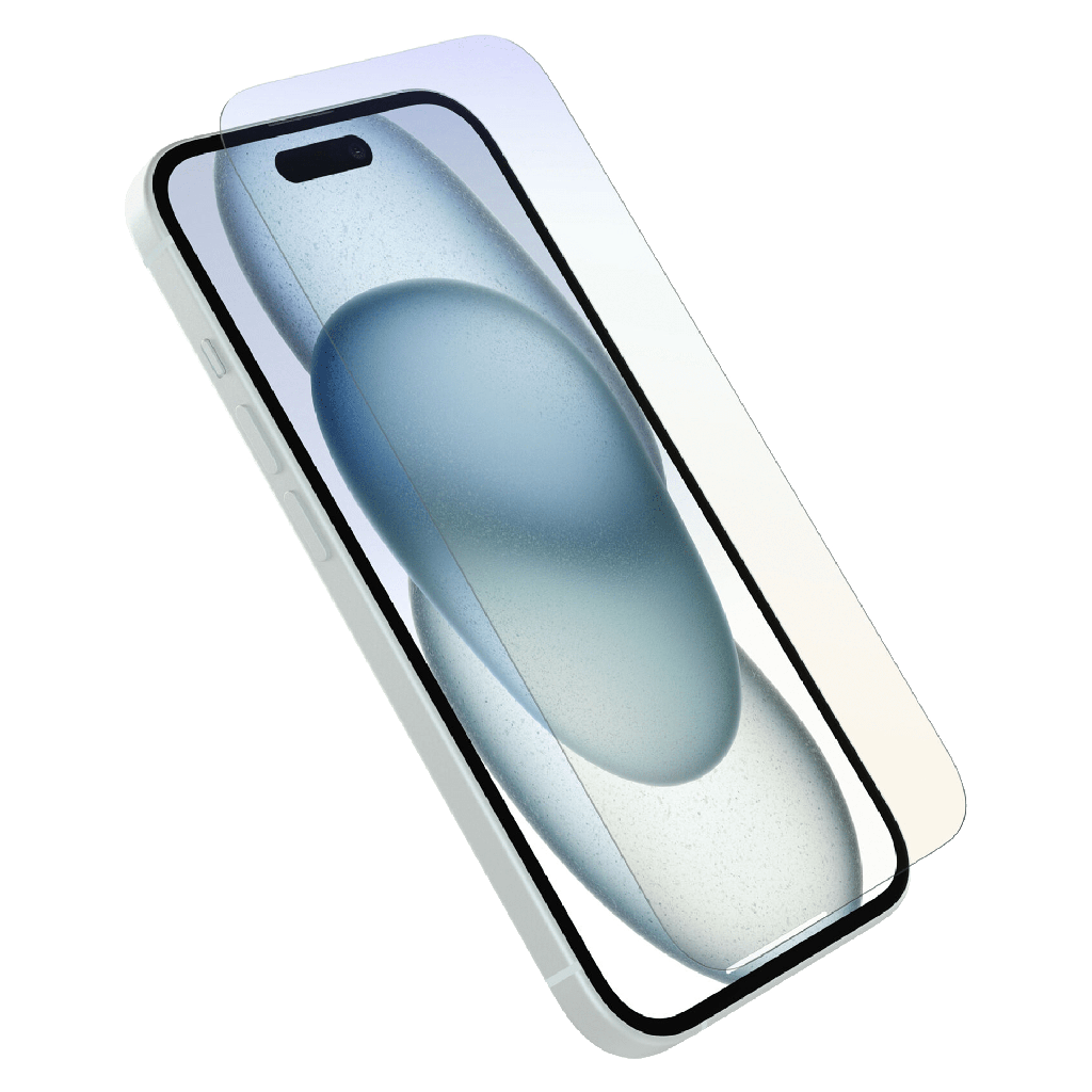 Otterbox - Premium Pro Glass Antimicrobial Blue Light Screen Protector For Apple Iphone 15  - Clear