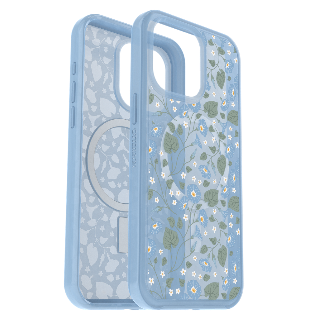 Otterbox - Symmetry Plus Clear Magsafe Case For Apple Iphone 15 Pro Max  - Dawn Floral