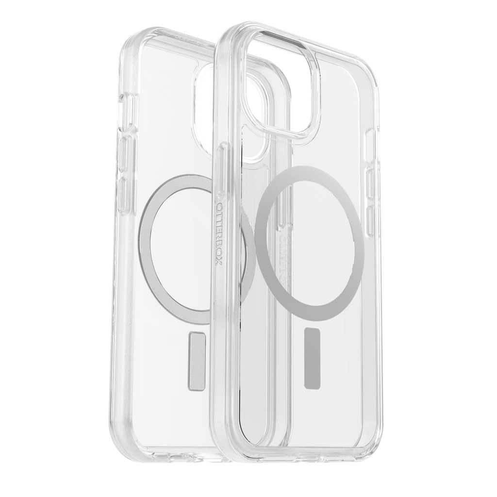 Otterbox - Symmetry Plus Clear Magsafe Case For Apple Iphone 15     /    Iphone 14    /    Iphone 13   /   Iphone 16e - Clear
