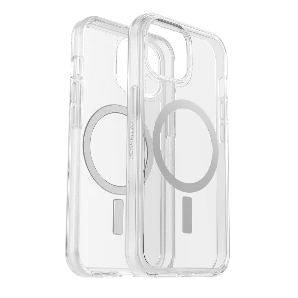 Otterbox - Symmetry Plus Clear Magsafe Case For Apple Iphone 15   /  Iphone 14  /  Iphone 13 - Clear