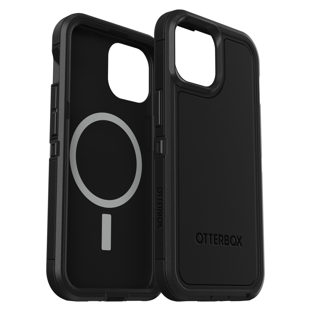 Otterbox - Defender Xt Magsafe Case For Apple Iphone 15   /  Iphone 14  /  Iphone 13 - Black