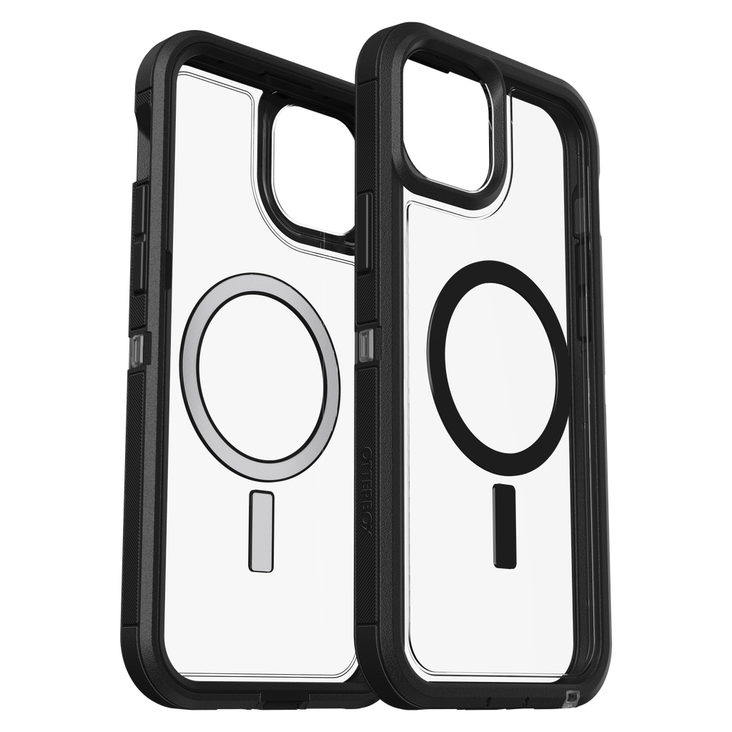 Otterbox - Defender Xt Clear Magsafe Case For Apple Iphone 15 Plus   /  Iphone 14 Plus - Dark Side