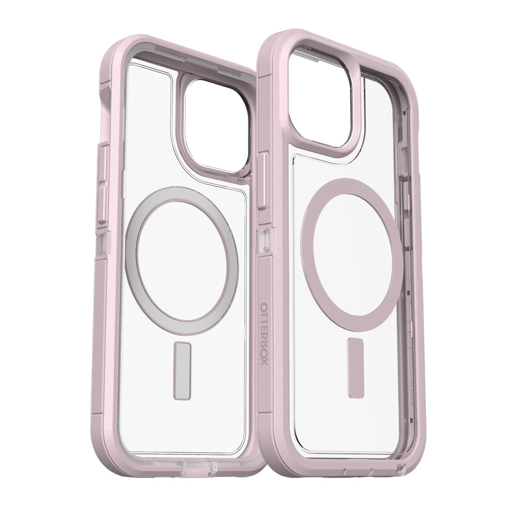 Otterbox - Defender Pro Xt Clear Magsafe Case For Apple Iphone 15   /  Iphone 14  /  Iphone 13 - Mountain Frost