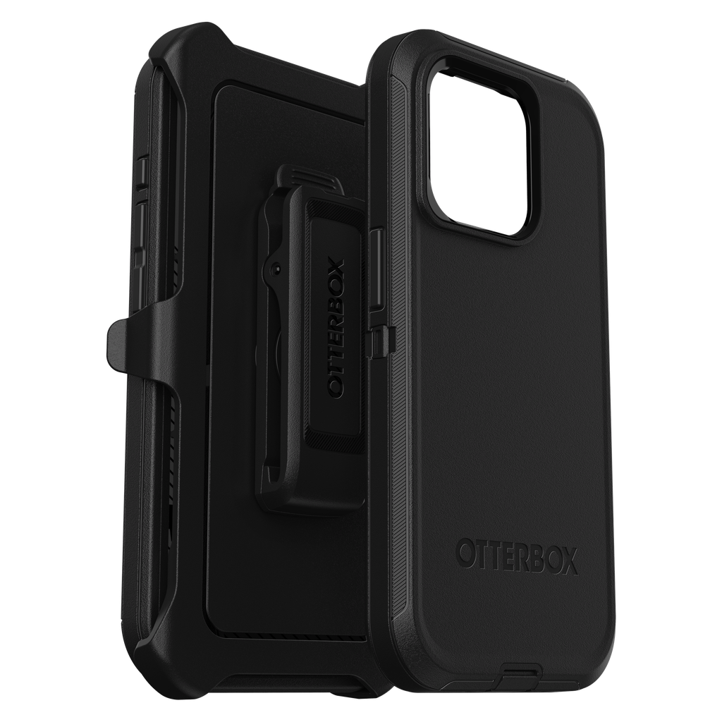 Otterbox - Defender Case For Apple Iphone 15 Pro  - Black