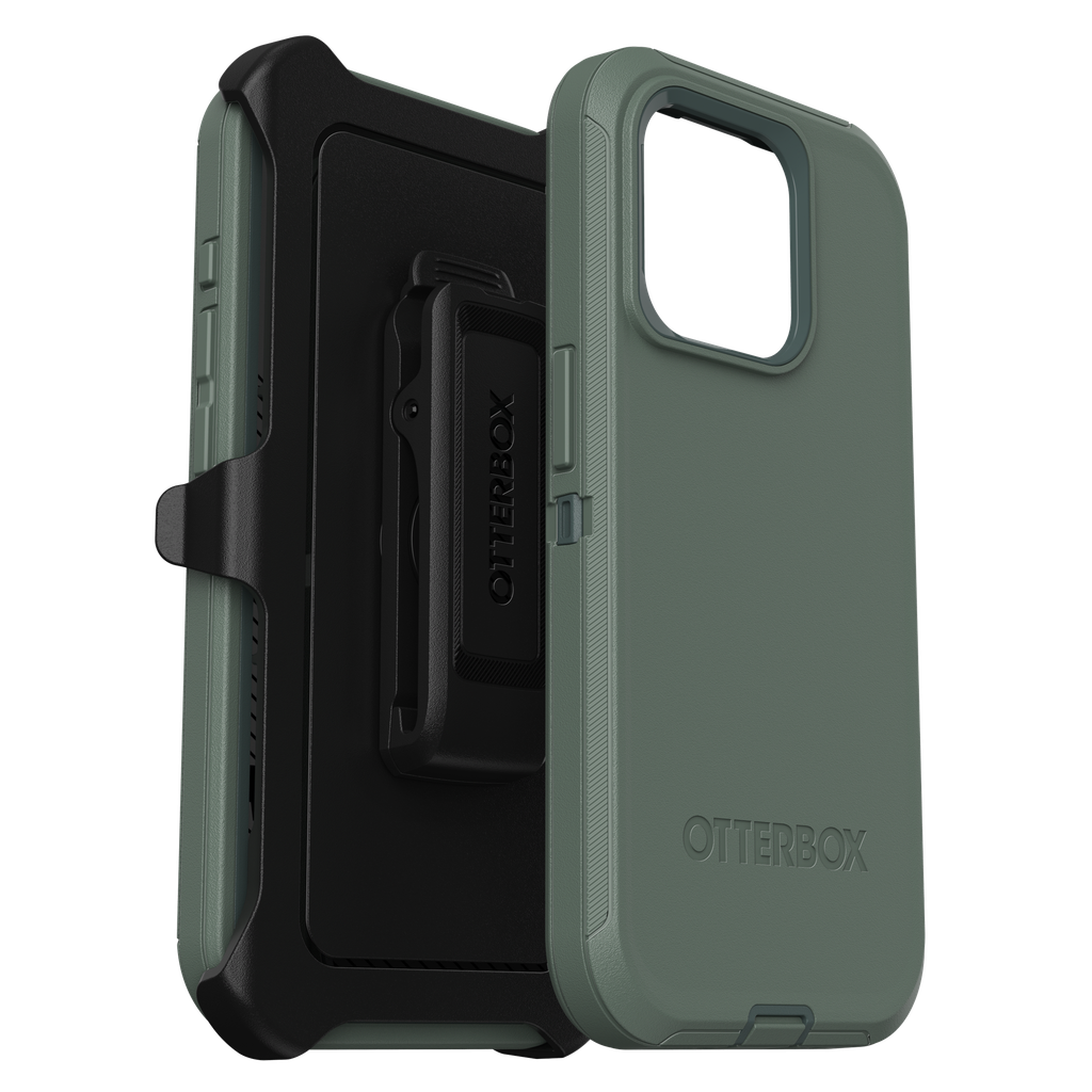 Otterbox - Defender Case For Apple Iphone 15 Pro  - Forest Ranger