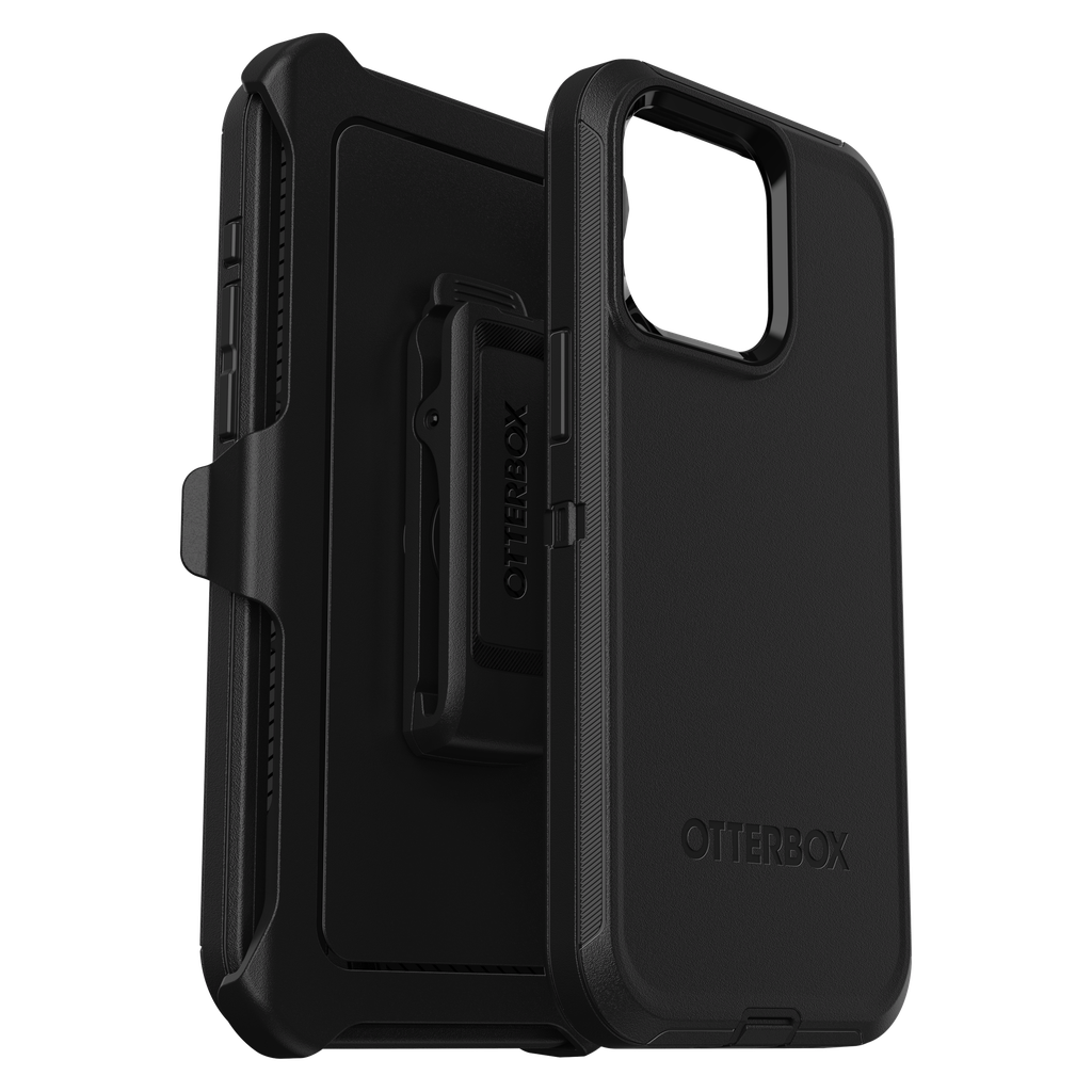 Otterbox - Defender Case For Apple Iphone 15 Pro Max  - Black