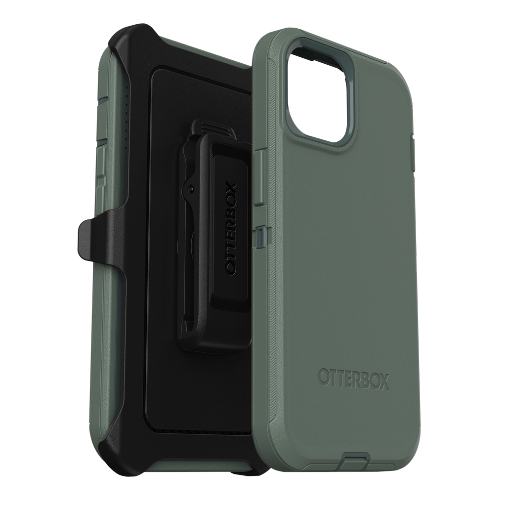 Otterbox - Defender Case For Apple Iphone 15   /  Iphone 14  /  Iphone 13 - Forest Ranger