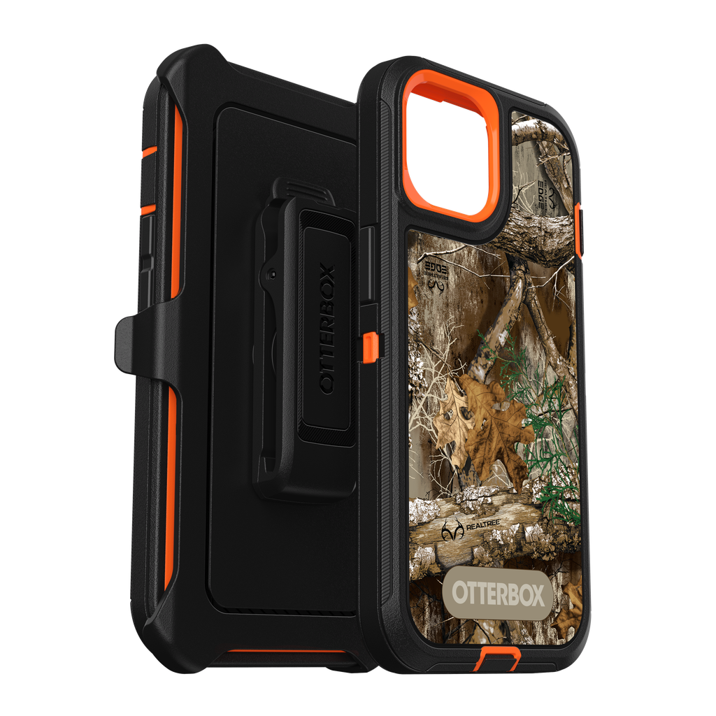 Otterbox - Defender Graphics Case For Apple Iphone 15   /  Iphone 14  /  Iphone 13 - Realtree Edge