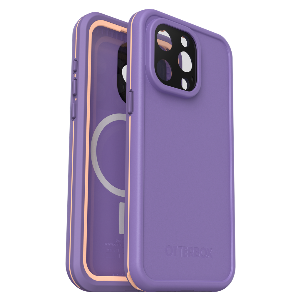 Otterbox - Fre Magsafe Case For Apple Iphone 15 Pro Max  - Purple