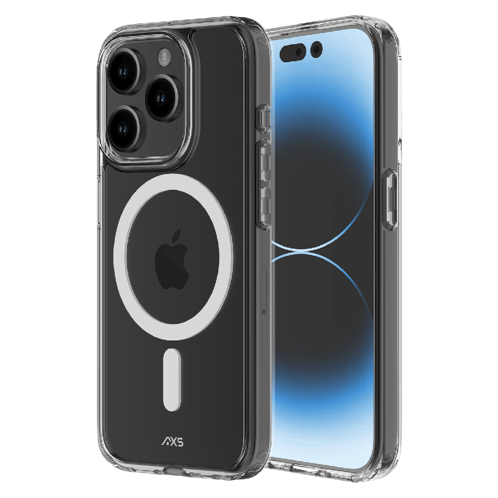 Axs - Ultra Clear Magsafe Case For Apple Iphone 15 Pro Max - Clear