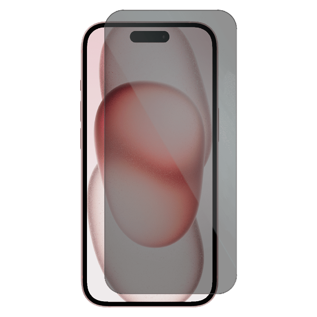 Gadget Guard -  4 Way Privacy Glass Screen Protector For Apple Iphone 15 - Clear