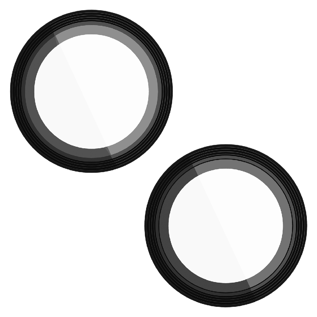 Case-mate - Aluminum Ring Lens Protector For Apple Iphone 15  /  Iphone 15 Plus - Black