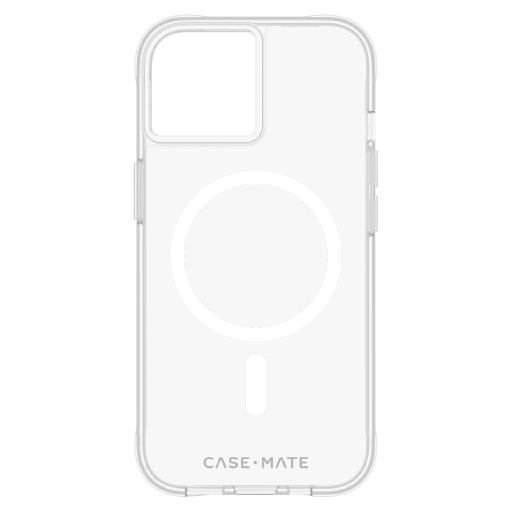 Case-mate - Tough Magsafe Case For Apple Iphone 15  /  Iphone 14  /  Iphone 13 - Clear