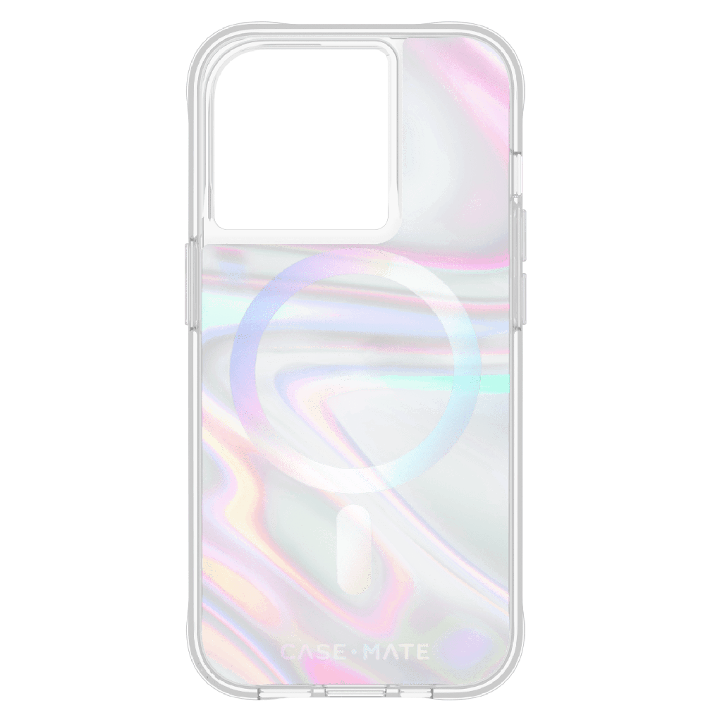 Case-mate - Soap Bubble Magsafe Case For Apple Iphone 15 Pro - Iridescent