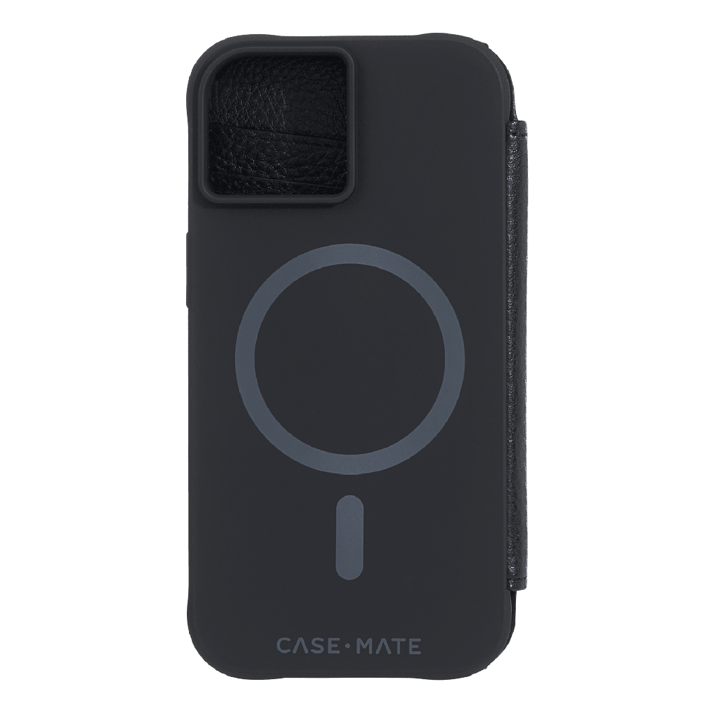 Case-mate - Wallet Folio Magsafe Case For Apple Iphone 15  /  Iphone 14  /  Iphone 13 - Black