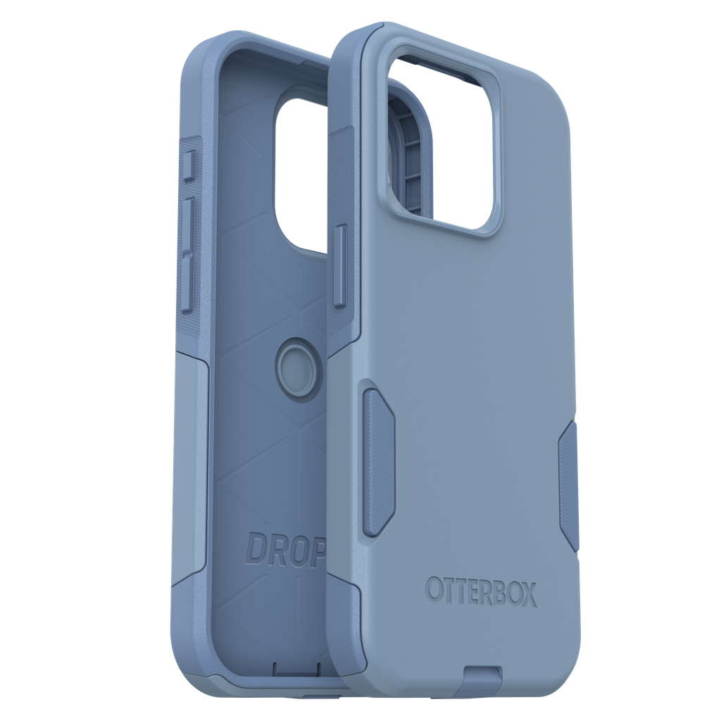 Otterbox - Commuter Case For Apple Iphone 15 Pro  - Crisp Denim