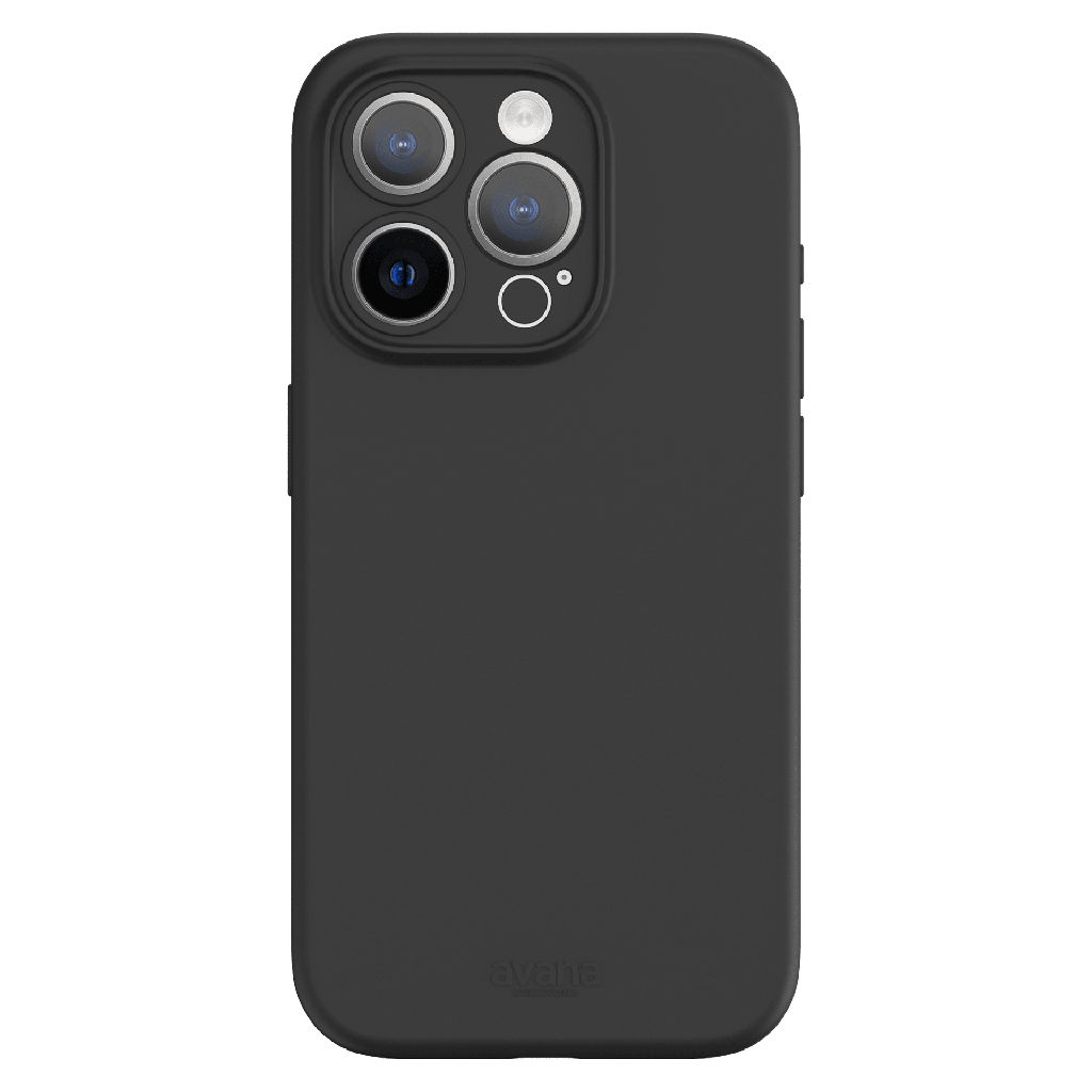 Avana - Velvet Magsafe Case For Apple Iphone 15 Pro - Black