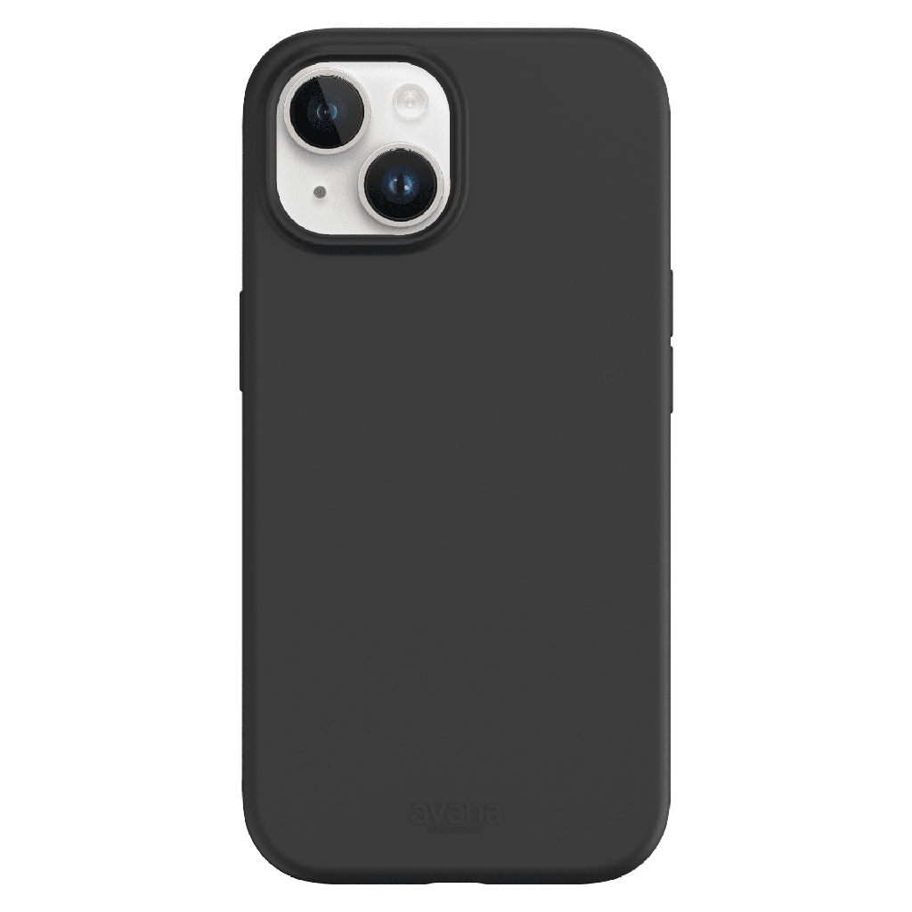 Avana - Velvet Magsafe Case For Apple Iphone 15  /  Iphone 14  /  Iphone 13 - Black