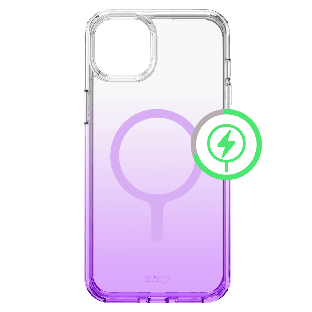 Avana - Sunrise Magsafe Case For Apple Iphone 15  /  Iphone 14  /  Iphone 13 - Lavender
