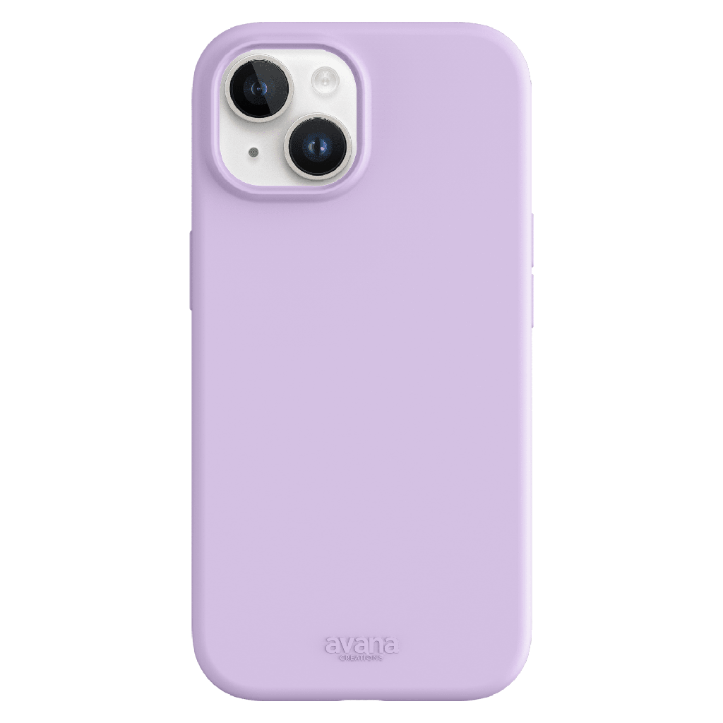 Avana - Velvet Magsafe Case For Apple Iphone 15  /  Iphone 14  /  Iphone 13 - Lavender