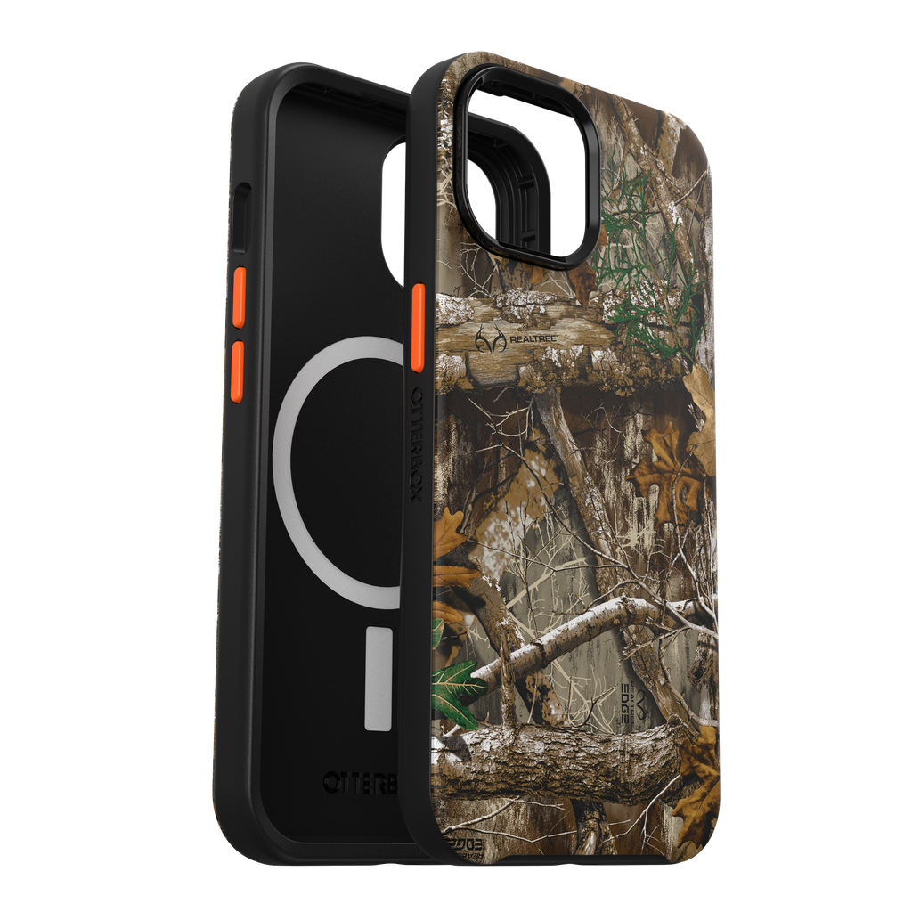 Otterbox - Symmetry Graphics Magsafe Case For Apple Iphone 15   /  Iphone 14  /  Iphone 13 - Realtree Edge