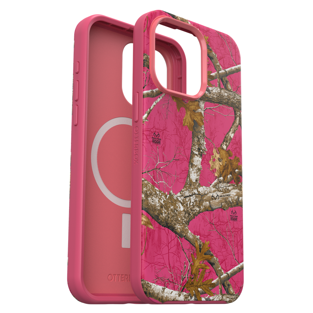 Otterbox - Symmetry Graphics Magsafe Case For Apple Iphone 15 Pro Max  - Flamingo Pink
