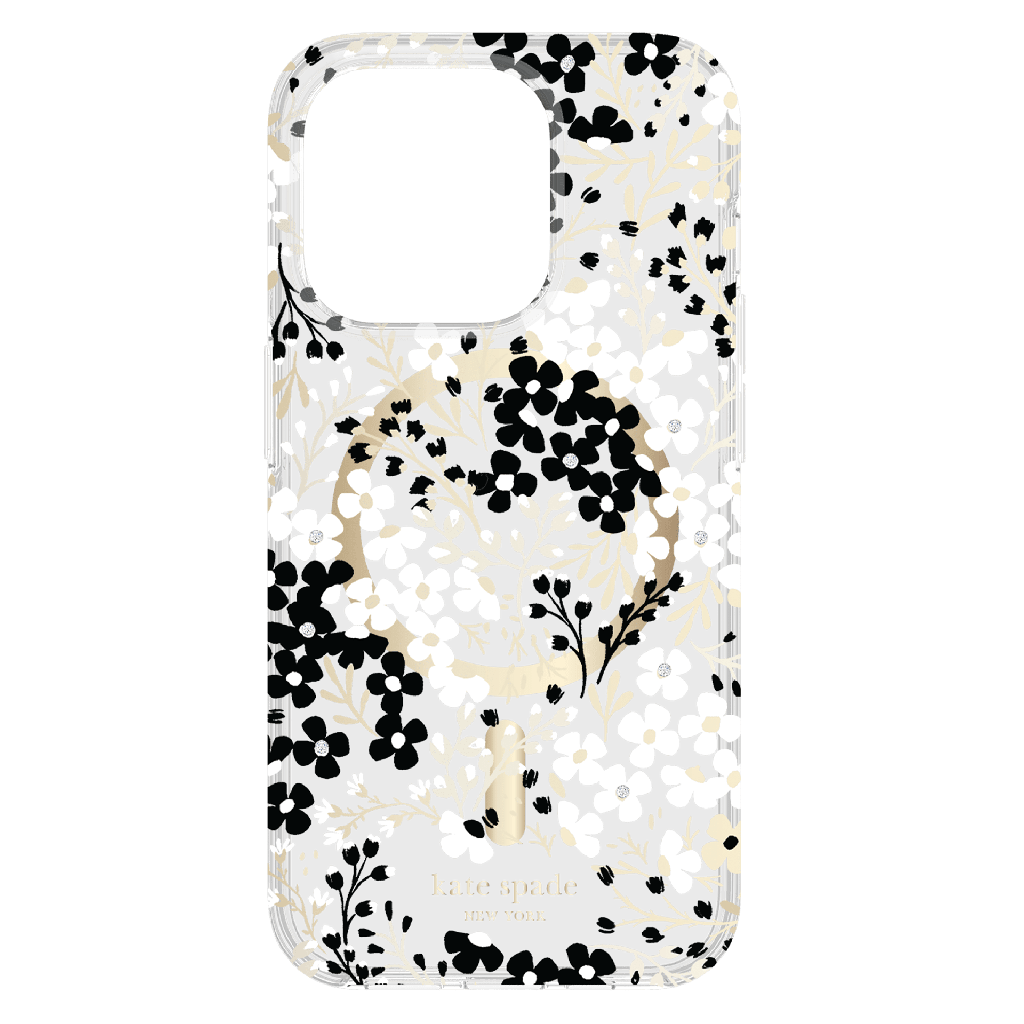 Kate Spade - New York Protective Hardshell Magsafe Case For Apple Iphone 15 Pro - Multi Floral