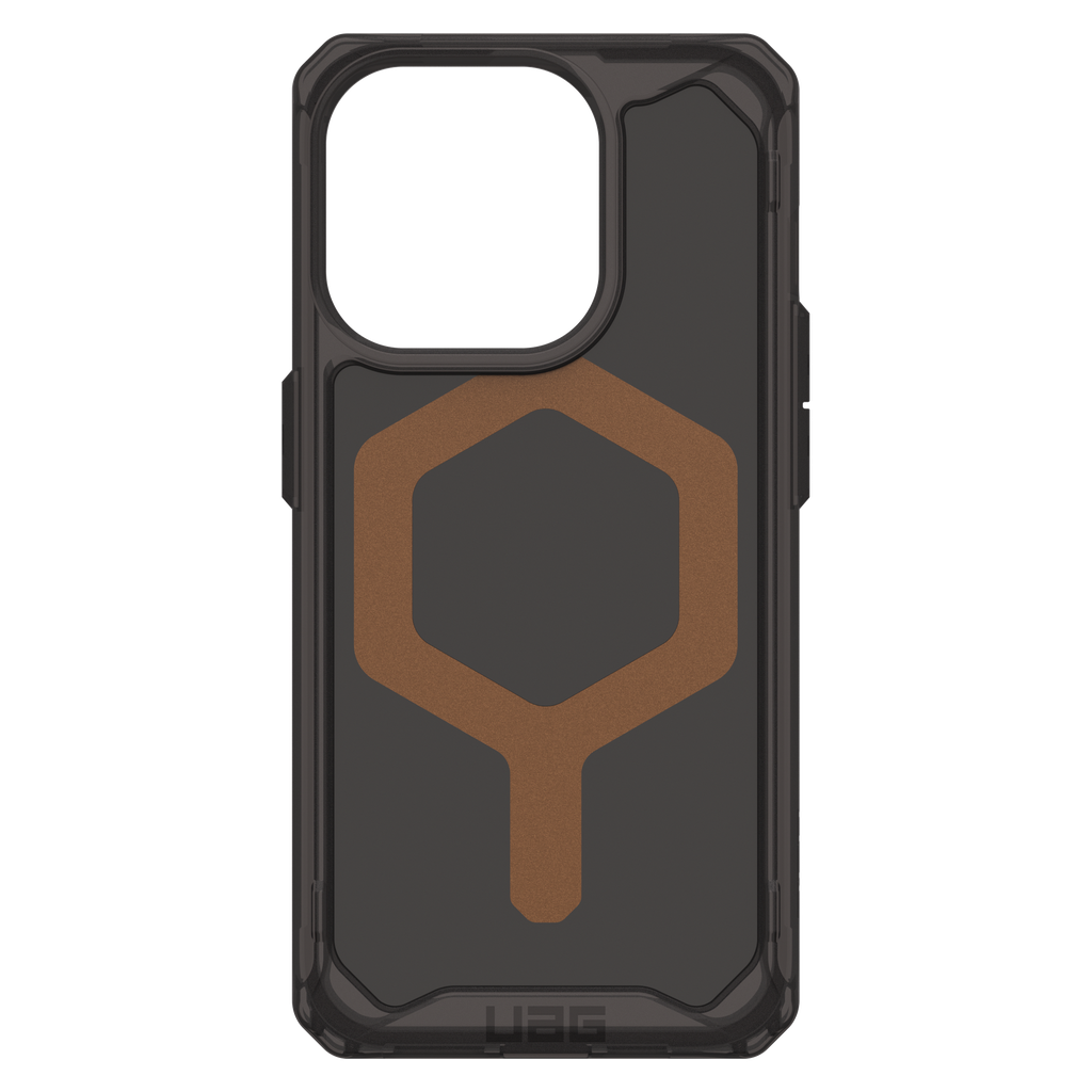 Urban Armor Gear Uag - Plyo Magsafe Case For Apple Iphone 15 Pro - Black And Bronze