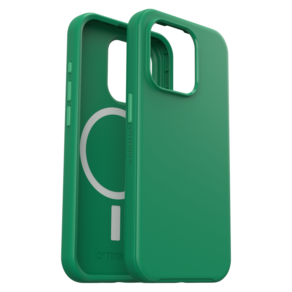 Otterbox - Symmetry Plus Magsafe Case For Apple Iphone 15 Pro  - Green Juice