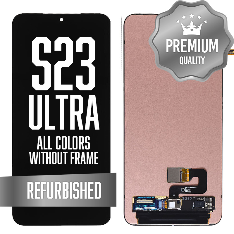 OLED Assembly for Samsung Galaxy S23 Ultra Without Frame - All Colors (Refurbished) (US Version)