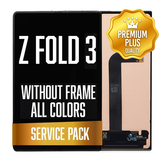 OLED Assembly (Inner) for Samsung Galaxy Z Fold 3 5G (2020) Without Frame - All Colors (Service Pack)